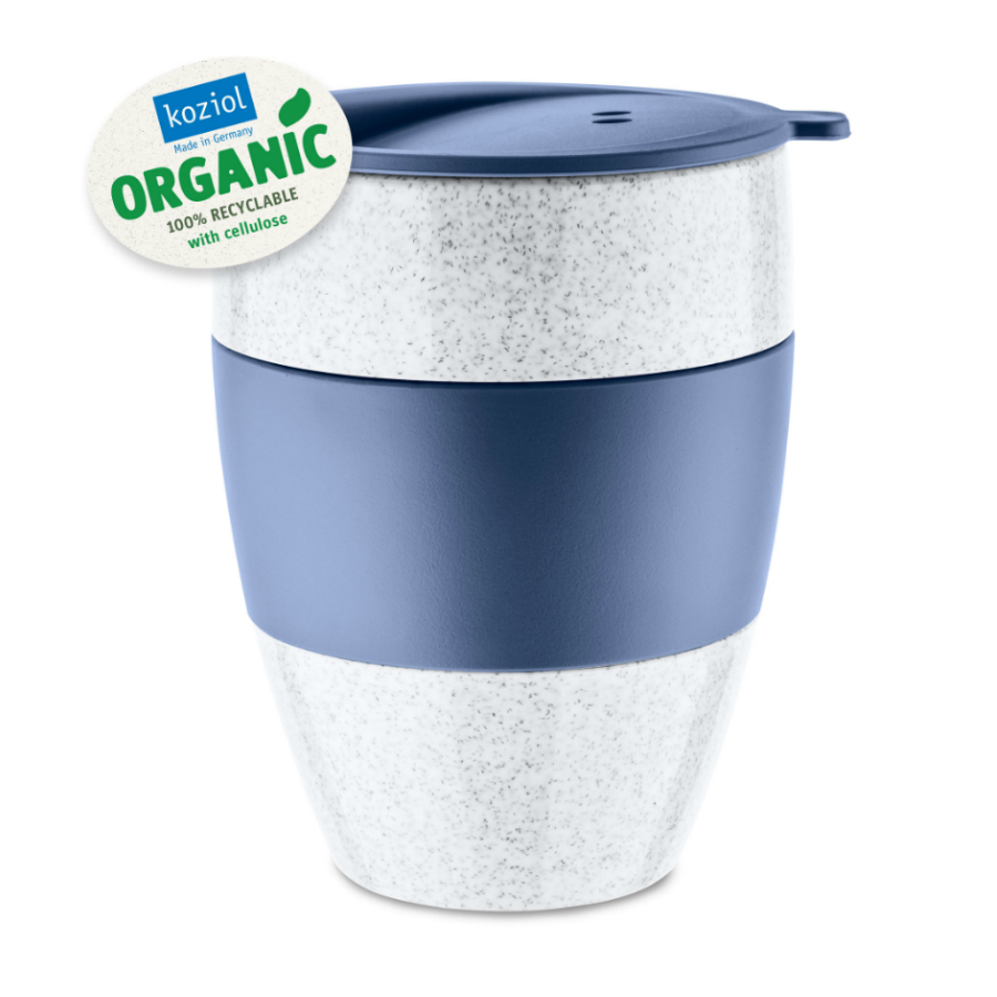 

Koziol Термокружка aroma to go 2.0 organic 400 мл синяя, Синий