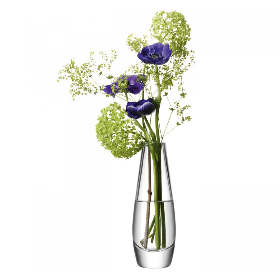 

LSA Ваза округлая высокая Flower 17 см, Прозрачный