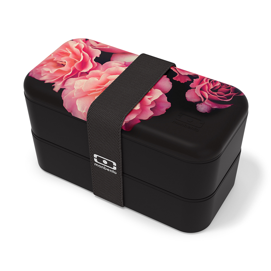 

Monbento Ланч-бокс mb original flower mood black, Разноцветный