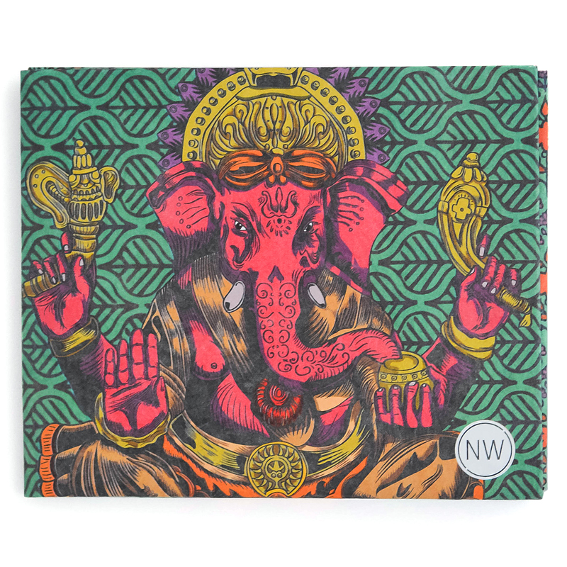 

New wallet Бумажник ganesha, Разноцветный