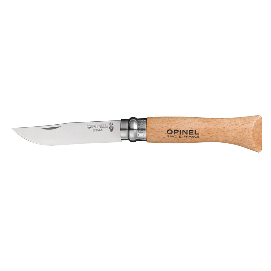 

Opinel Нож stainless steel с ручкой из оливы 7 см, Коричневый