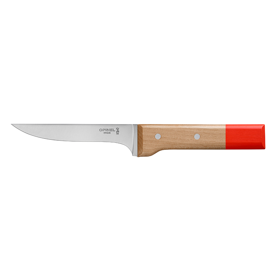

Opinel Нож кухонный parallele для мяса красный 13 см