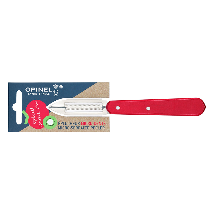 

Opinel Овощечистка Les Essentiels 6 см с микрозубцами