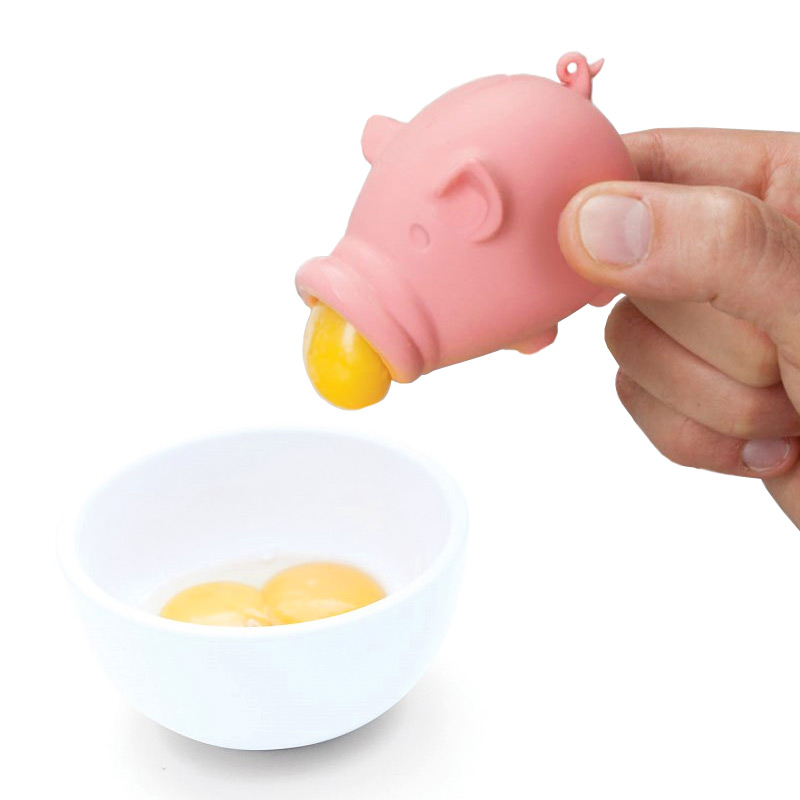 

Peleg design Прибор для отделения желтка от белка yolkpig, Розовый
