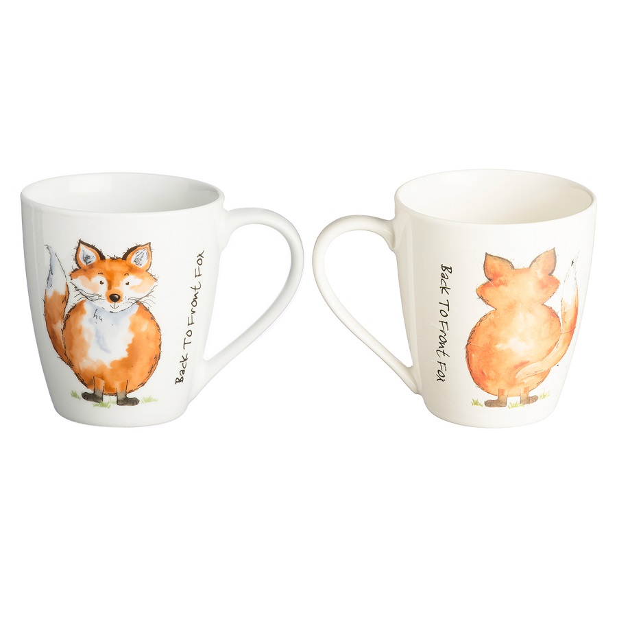 

Price&Kensington Чашка back to front fox, Разноцветный