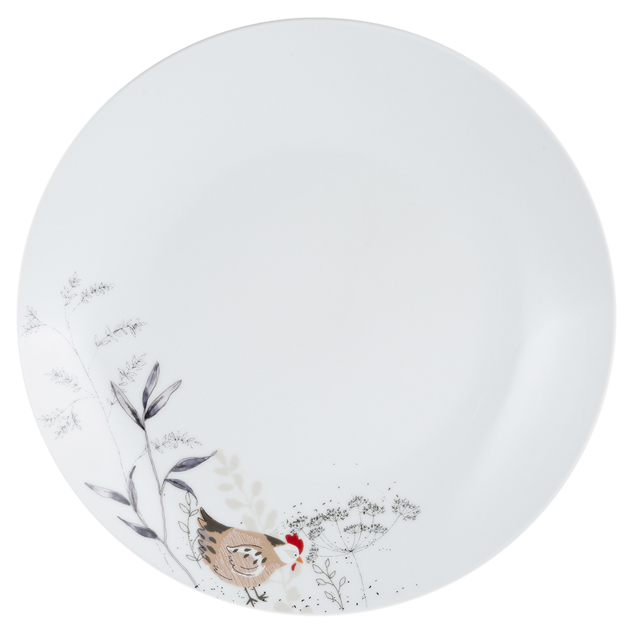 

Price&Kensington Тарелка обеденная country hens d 26,5 см, Разноцветный