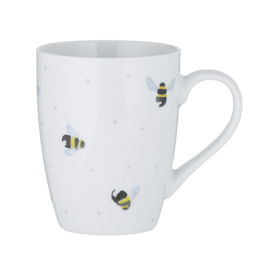 

Price&Kensington Кружка sweet bee 380 мл белая, Белый