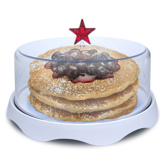 

Qualy Тортовница подарочная Merry Tray средняя белая, Белый