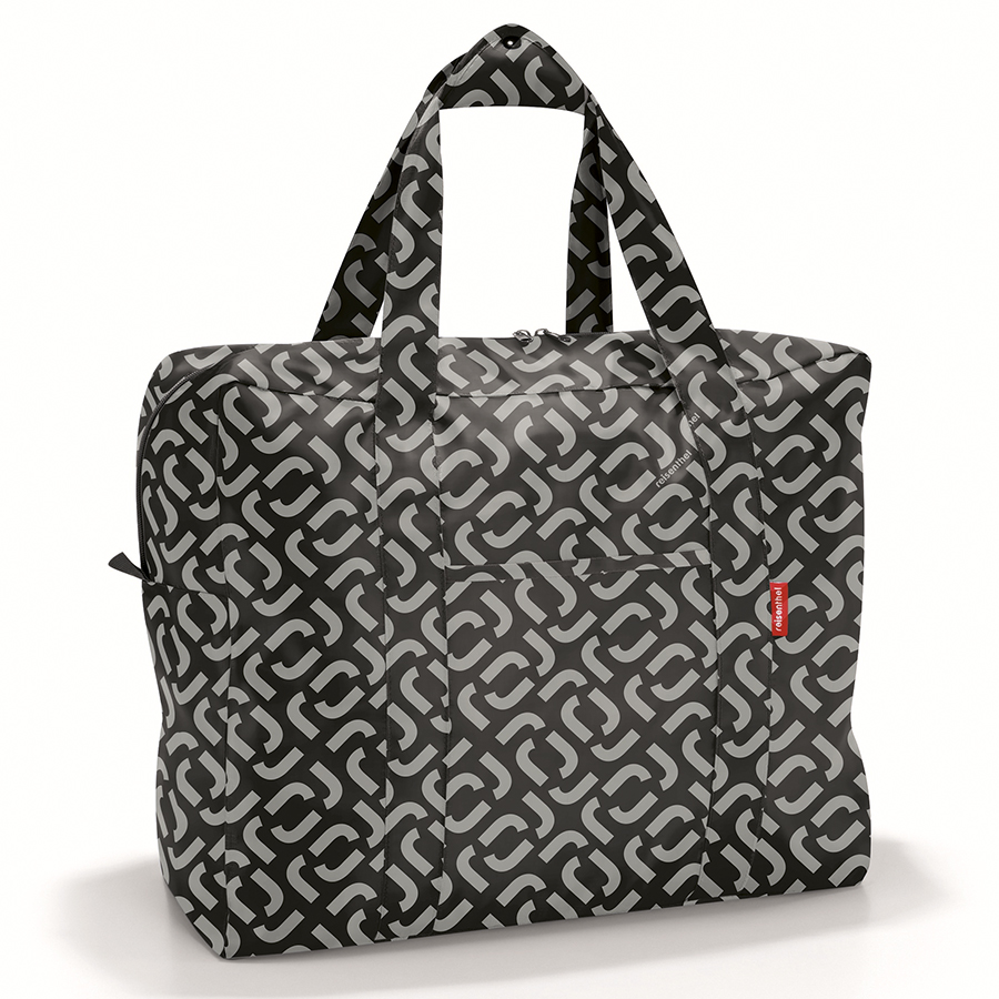 

Reisenthel Сумка складная mini maxi touringbag signature black, Черный/серый