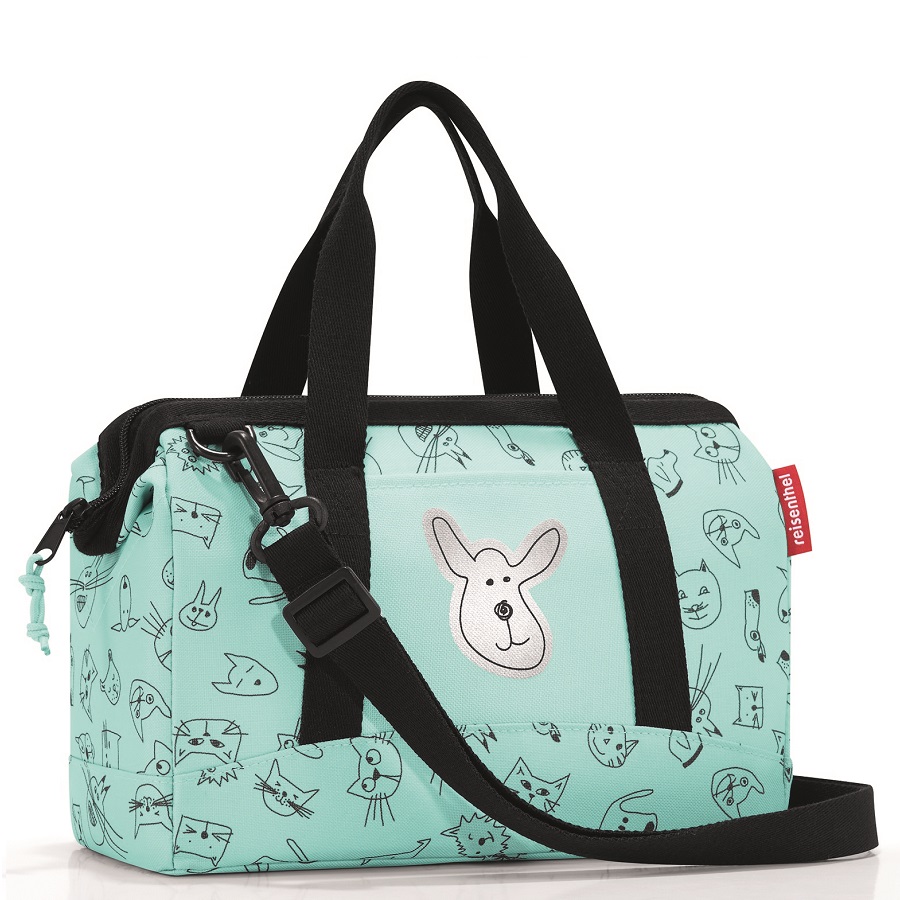 

Reisenthel Сумка детская Allrounder XS cats and dogs mint, Мятный
