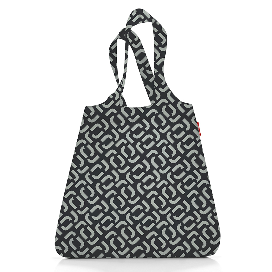 

Reisenthel Сумка складная mini maxi shopper signature black, Черный/серый