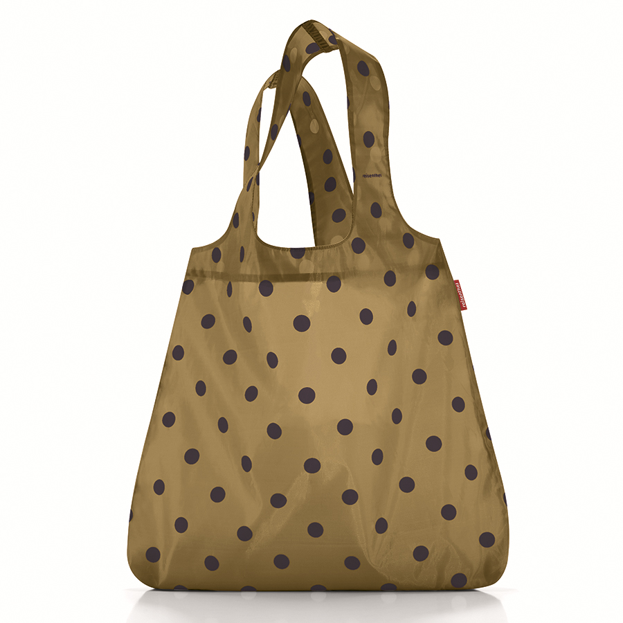 

Reisenthel Сумка складная mini maxi shopper dots mocha, Бежевый