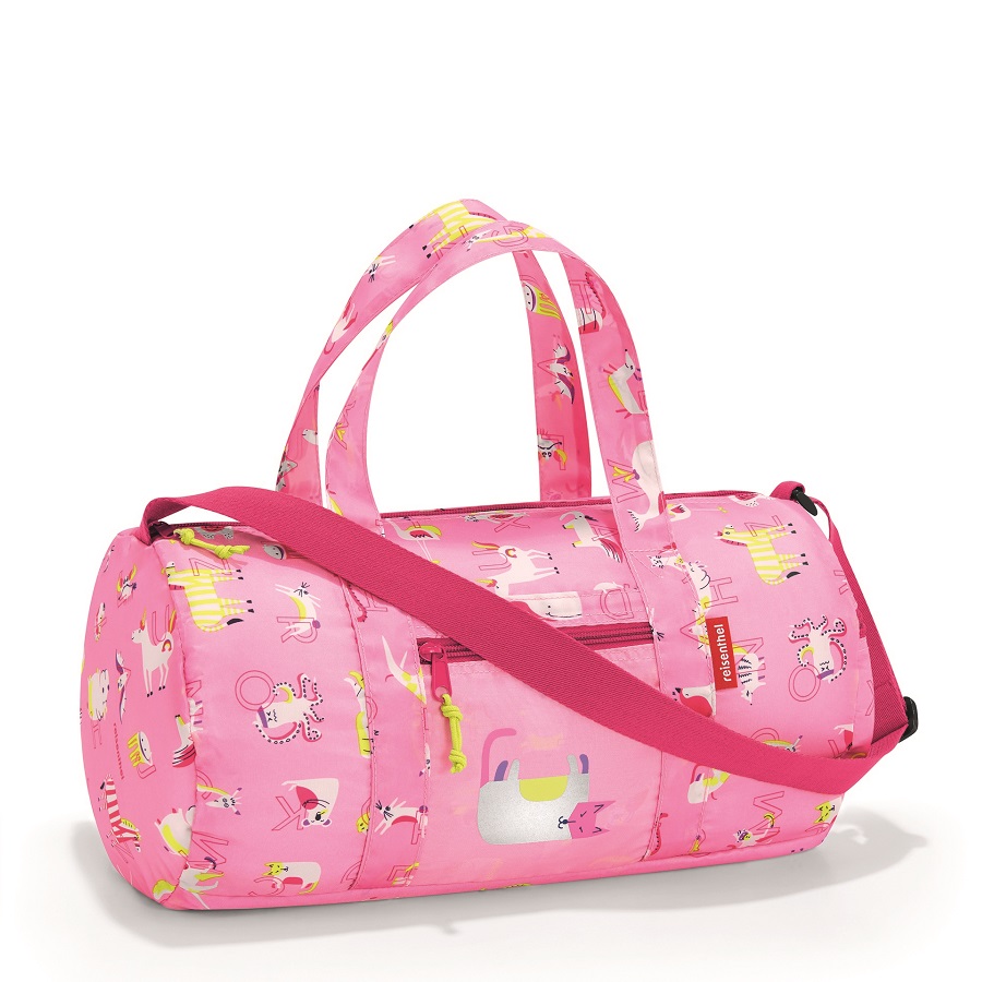 

Reisenthel Сумка складная детская Dufflebag ABC friends pink, Розовый