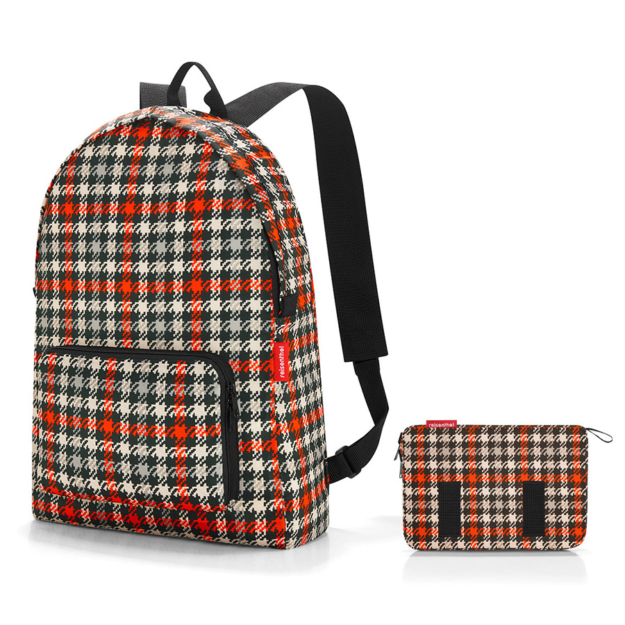 

Reisenthel Рюкзак складной mini maxi glencheck red, Мультиколор