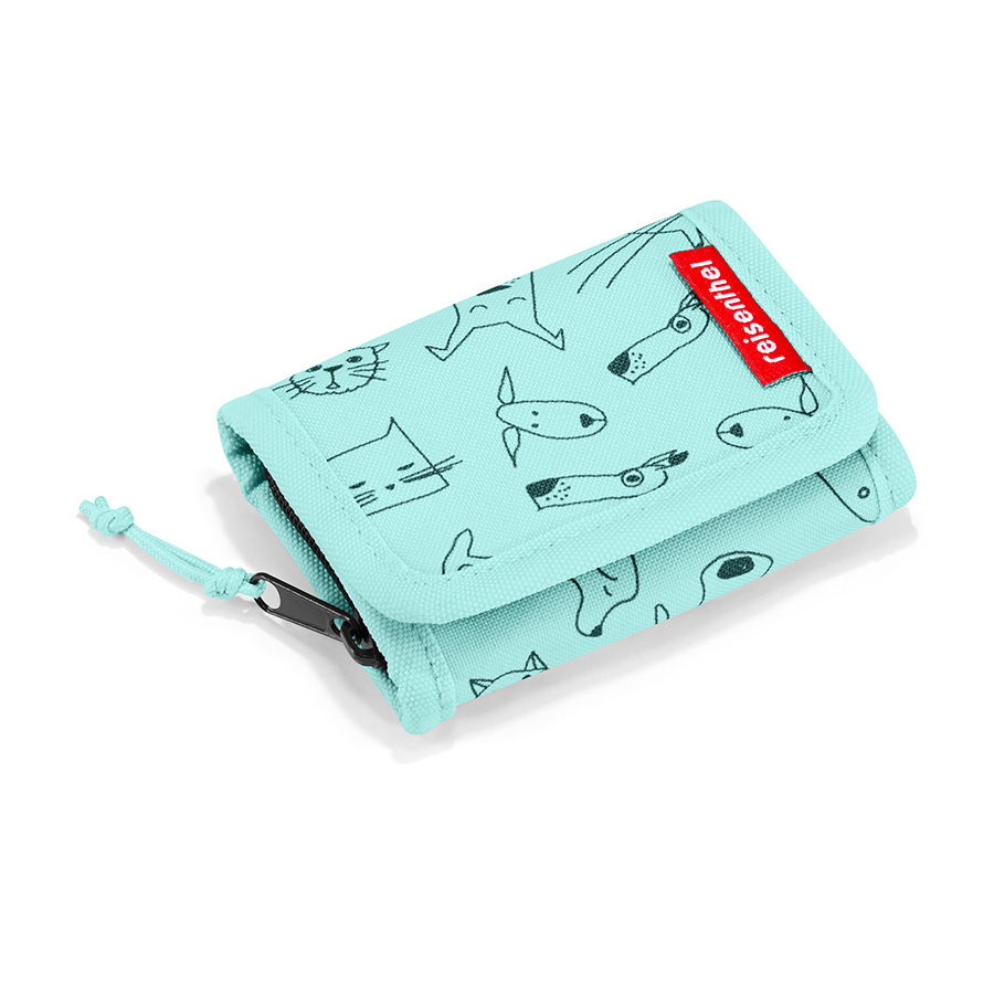 

Reisenthel Кошелек детский cats and dogs mint, Мятный