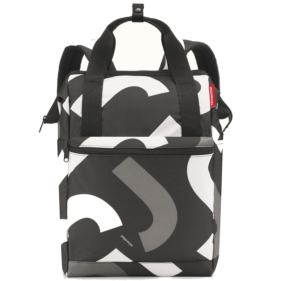 

Reisenthel Рюкзак allrounder r large signature bold grey, Серый/чёрный