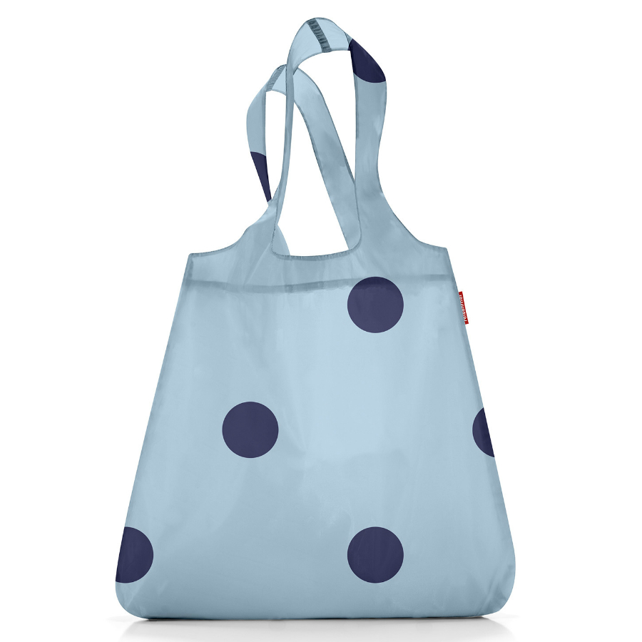 

Reisenthel Сумка складная Mini maxi shopper blue dots, Голубой