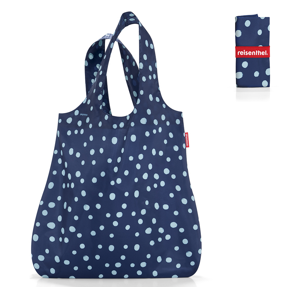 

Reisenthel Сумка складная Mini maxi shopper spots navy, Синий