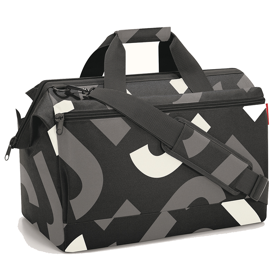 

Reisenthel Сумка allrounder l pocket signature bold grey, Серый/чёрный