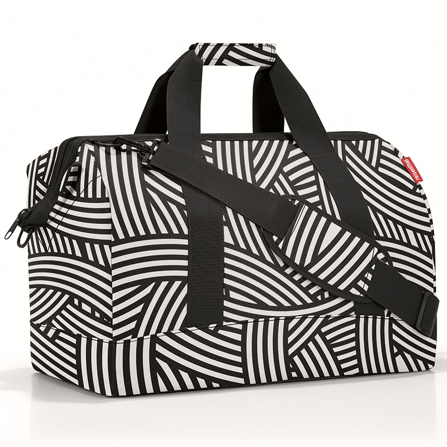 

Reisenthel Сумка allrounder l zebra, Чёрный/белый