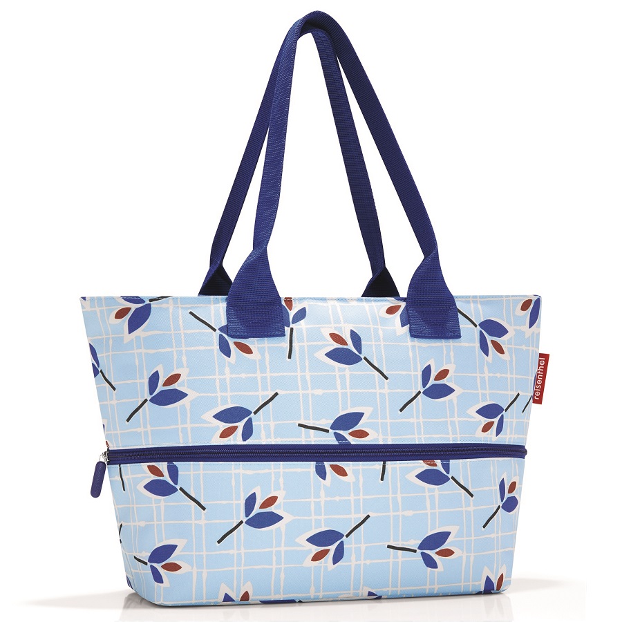 

Reisenthel, Сумка Shopper E1 leaves blue, Голубой