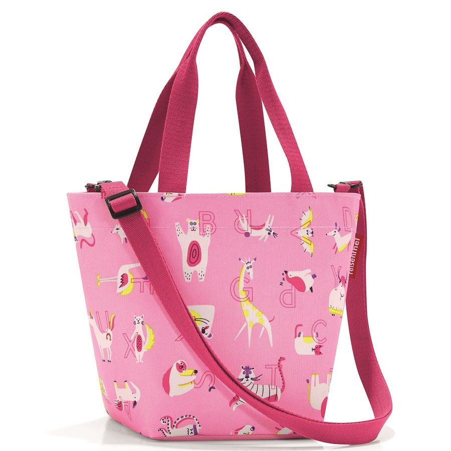 

Reisenthel Сумка детская Shopper XS ABC friends pink, Розовый