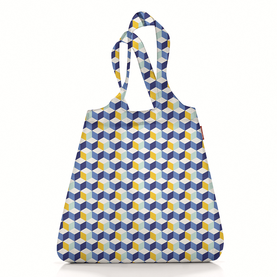 

Reisenthel Сумка складная mini maxi shopper cubes blue, Голубой