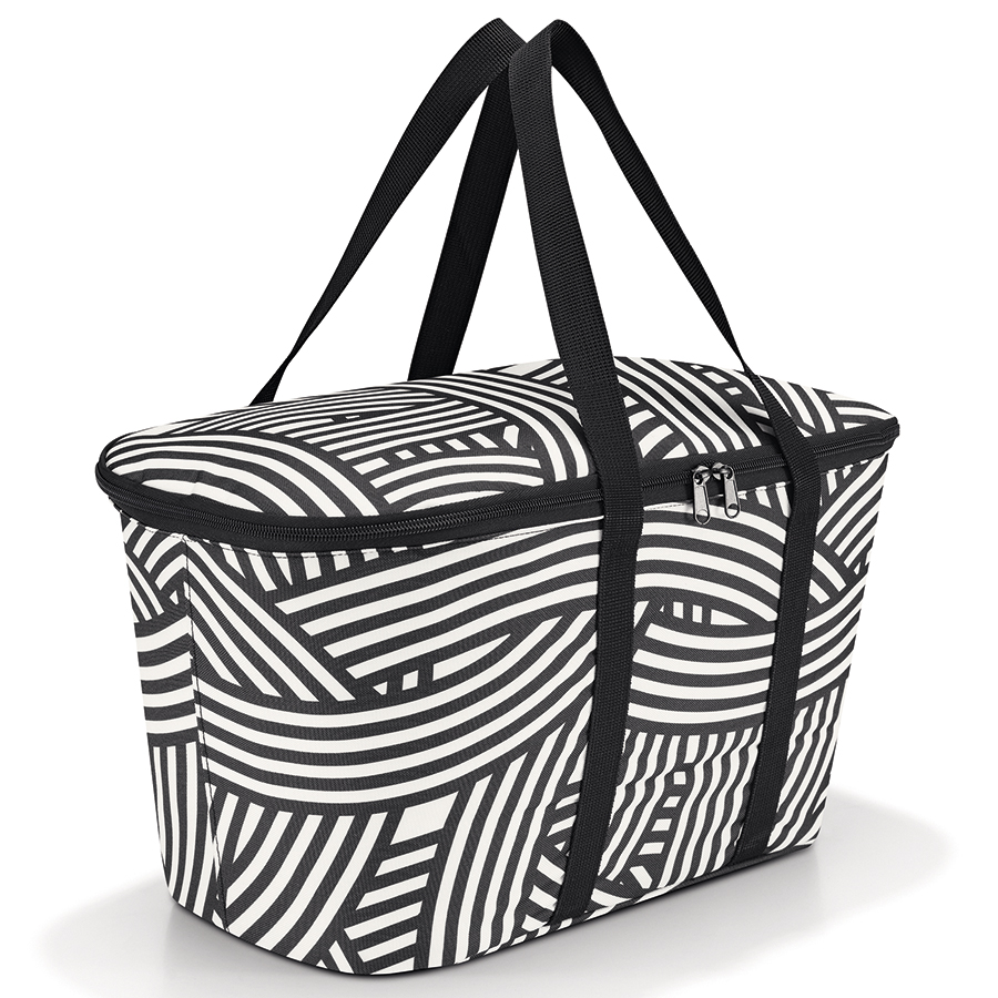 

Reisenthel Термосумка coolerbag zebra, Чёрный/белый