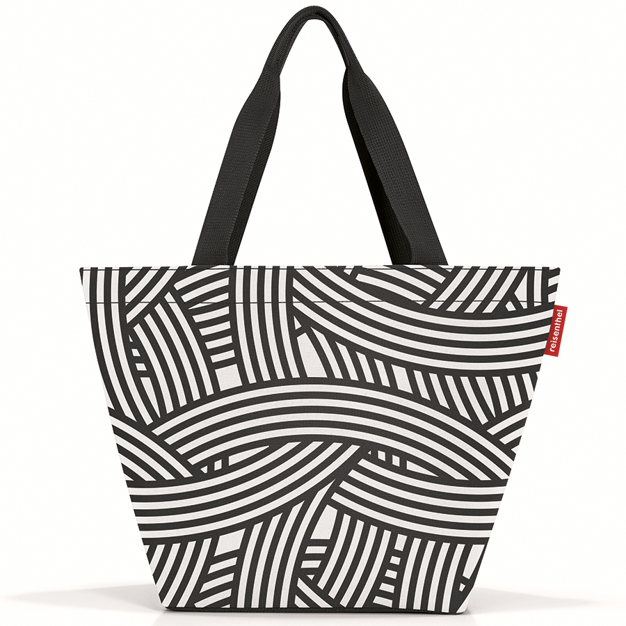 

Reisenthel Сумка shopper m zebra, Чёрный/белый