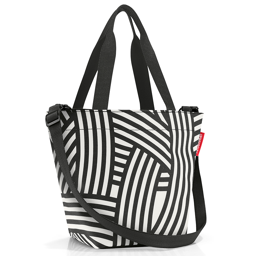 

Reisenthel Сумка shopper xs zebra, Чёрный/белый