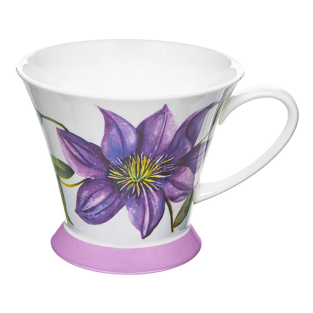 

Rose of England Кружка Фиолетовый клематис