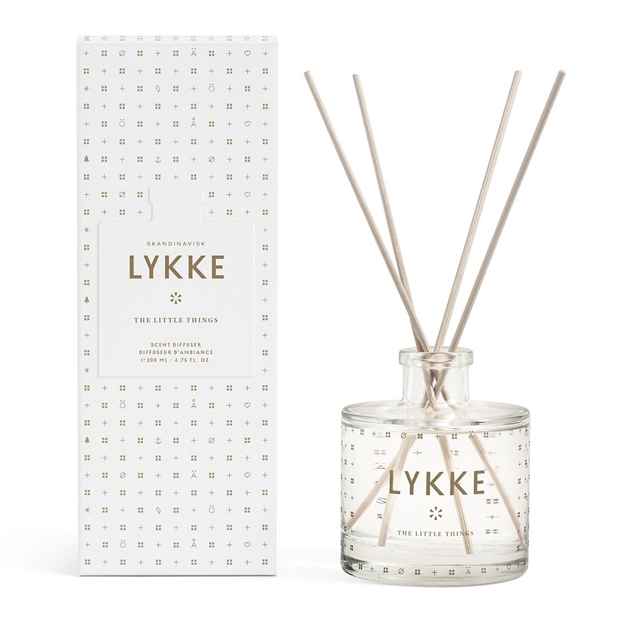 

S K A N D I N A V I S K Диффузор ароматический lykke, 200 мл, Белый