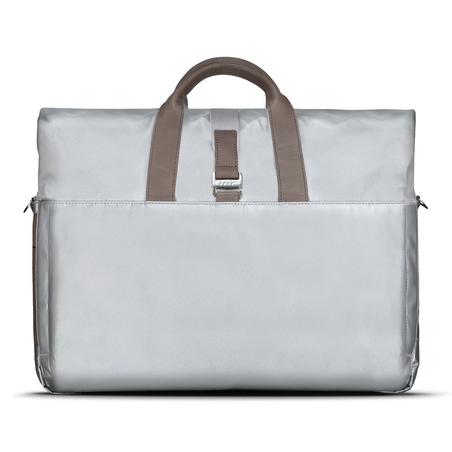 

SENZ senz° glenn Бизнес портфель shiny silver, Серебристый