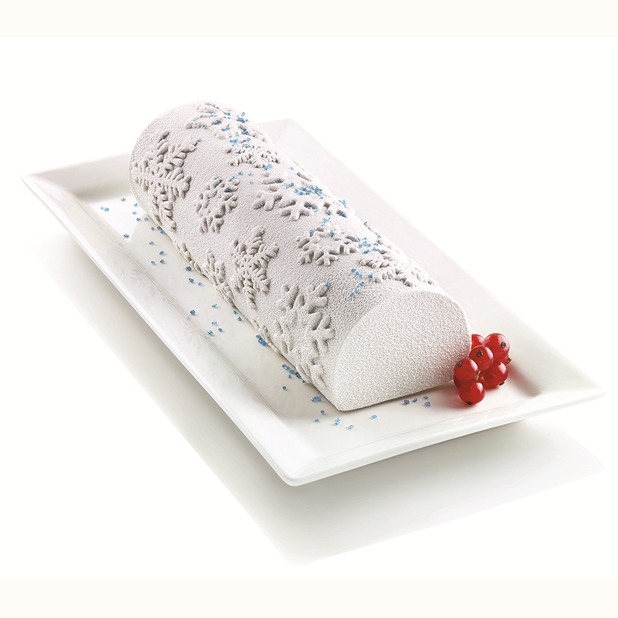 

Silikomart Набор для приготовления пирожных frozen buche, Белый