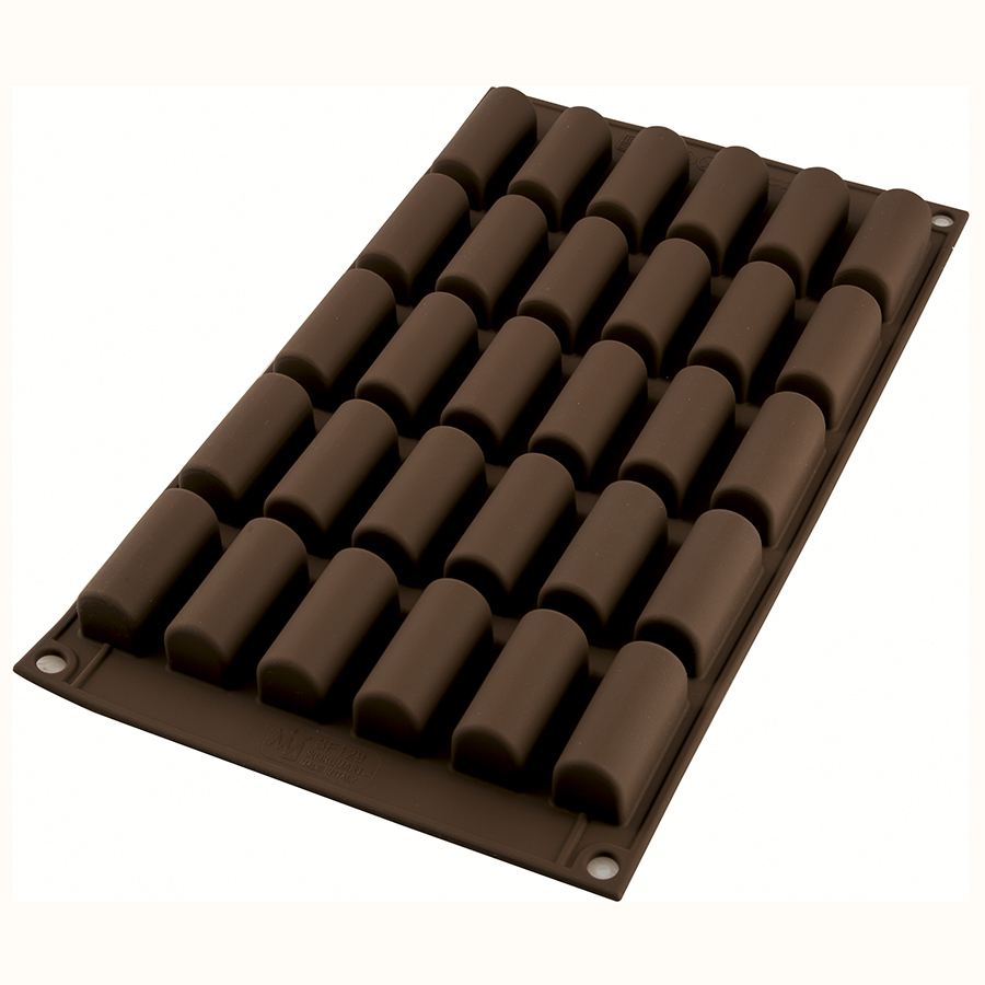 

Silikomart Форма для приготовления пирожных mini buche силиконовая, Коричневый