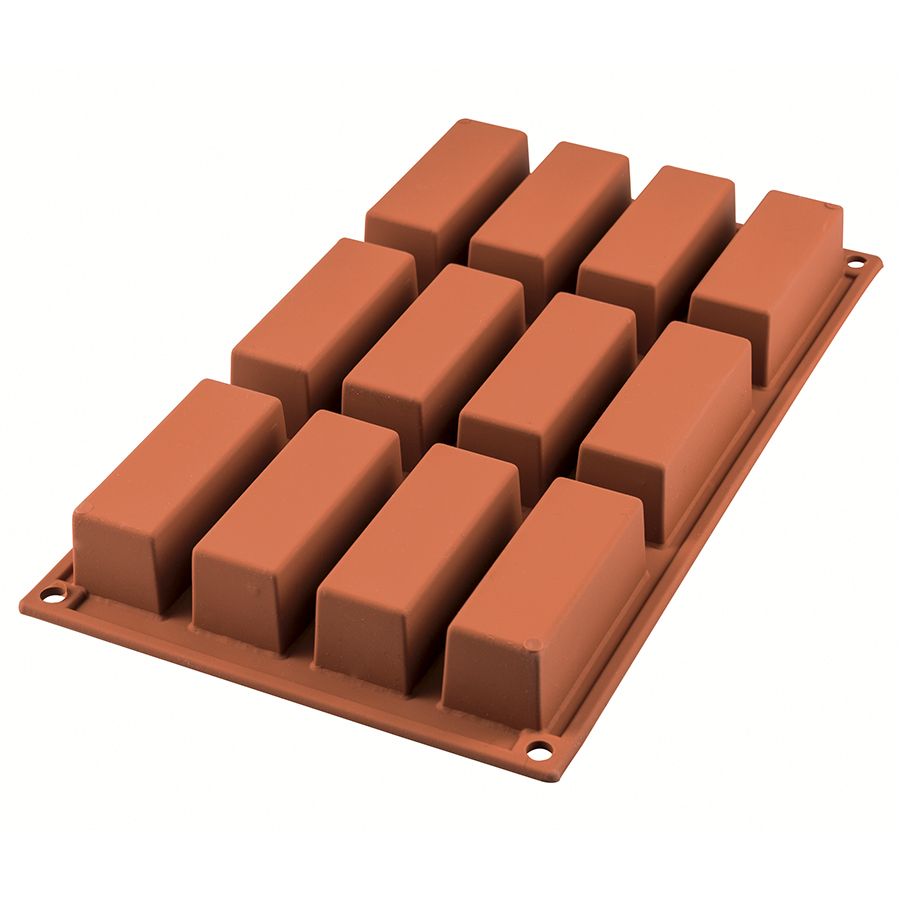 

Silikomart Форма для приготовления пирожных mini cake силиконовая, Красный