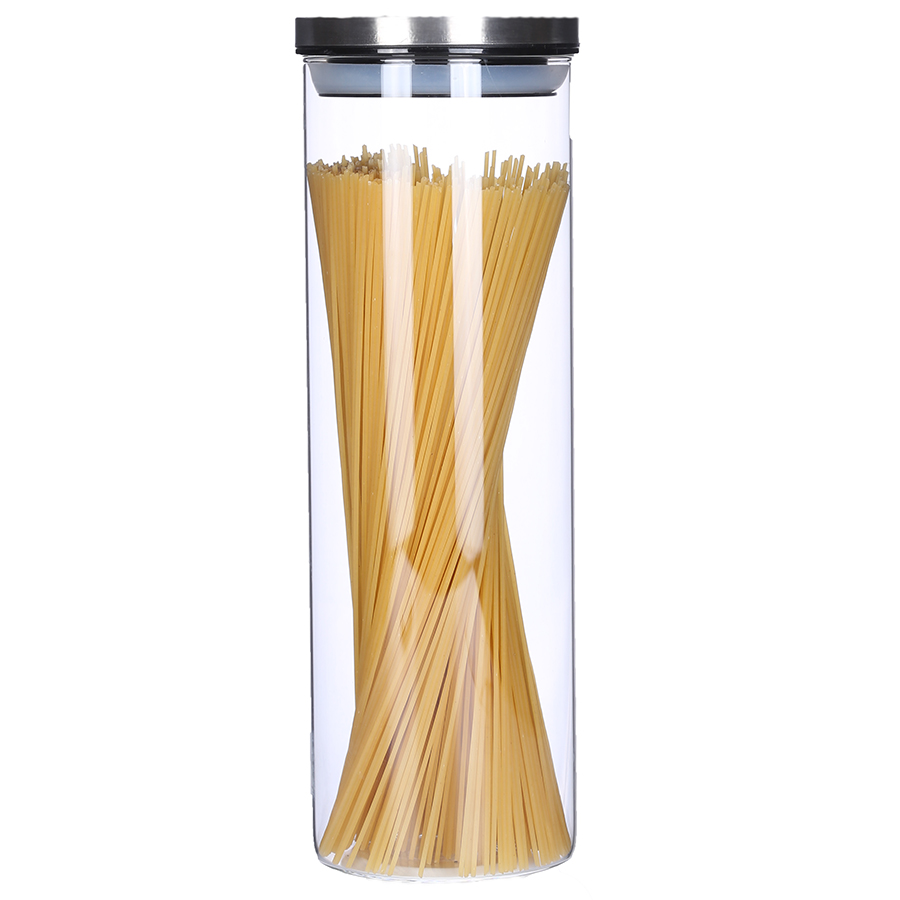 

Smart Solutions Контейнер для хранения 2 л стеклянный, Прозрачный