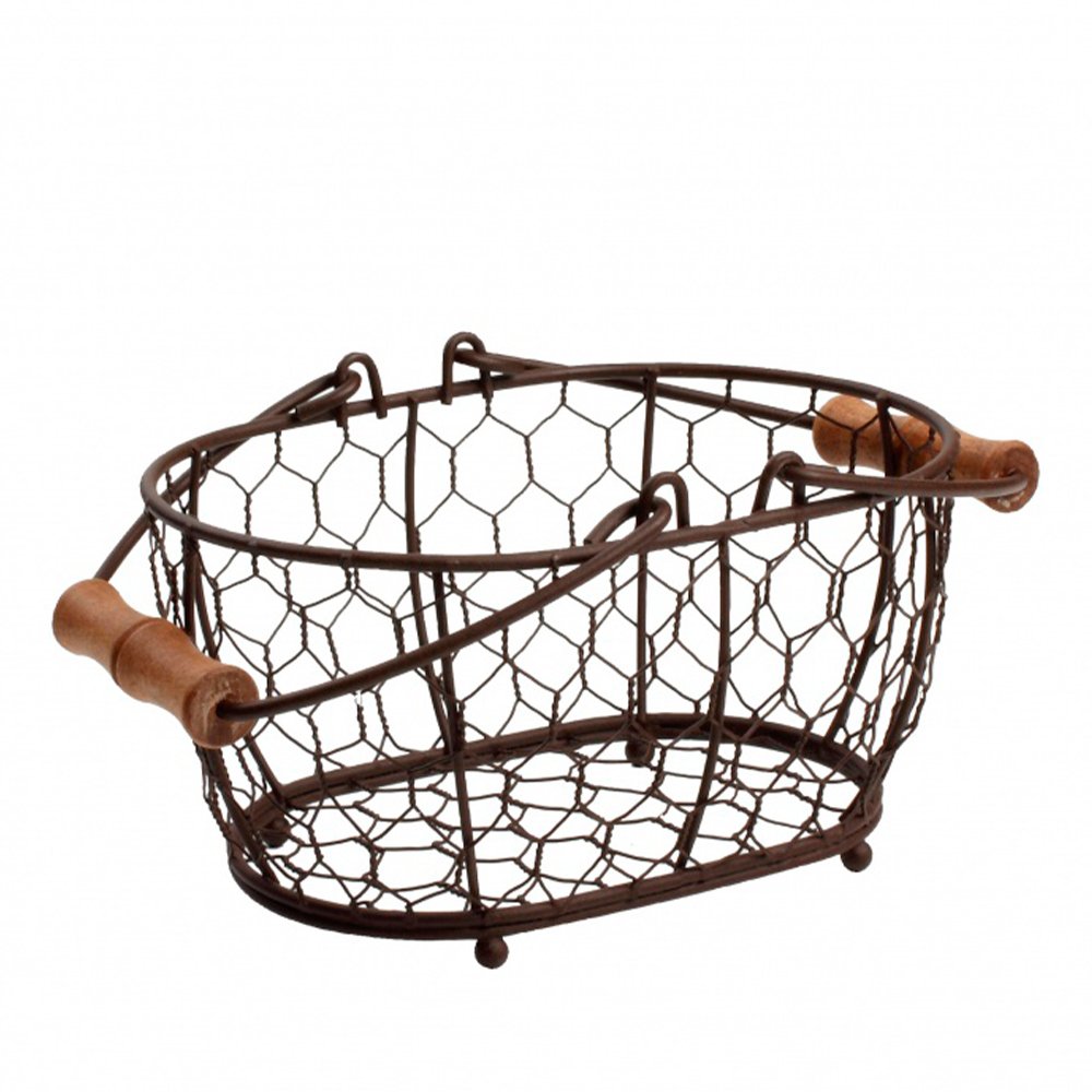 

T&G Корзина овальная малая Rustic Brown