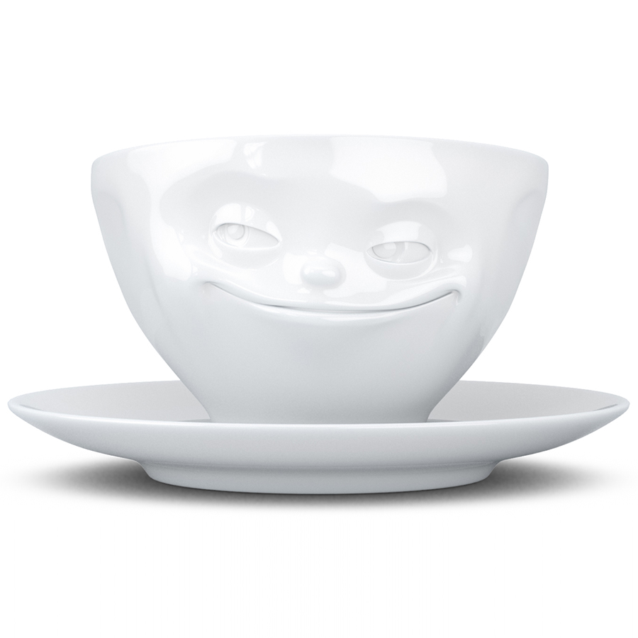 

Tassen Чайная пара tassen grinning, 200 мл, белая, Белый