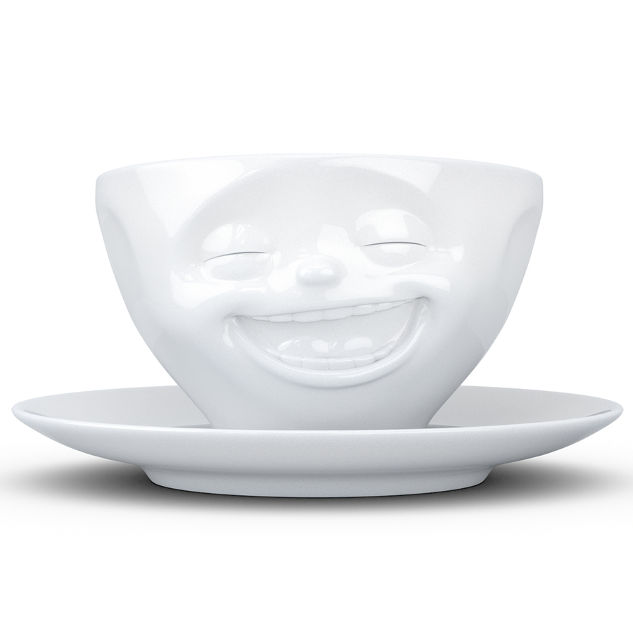 

Tassen Чайная пара tassen laughing, 200 мл, белая, Белый