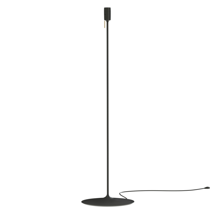 

UMAGE Торшер champagne black (Д- 38, В-140 cm) 1,5 m. pvc провод с вилкой, Черный
