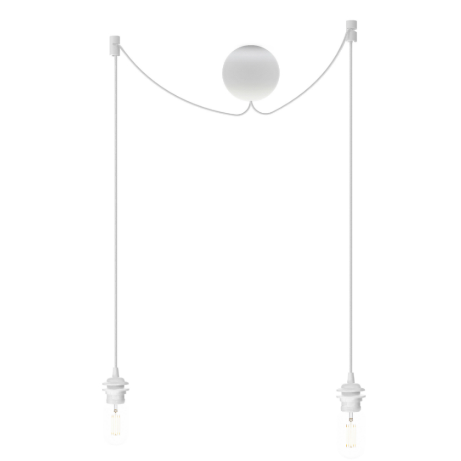 

UMAGE Потолочная чаша на 2 Плафон umageа cannonball white, Белый