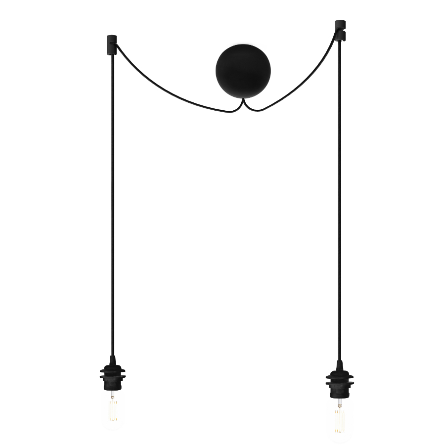 

UMAGE Потолочная чаша на 2 Плафон umageа cannonball black, Черный