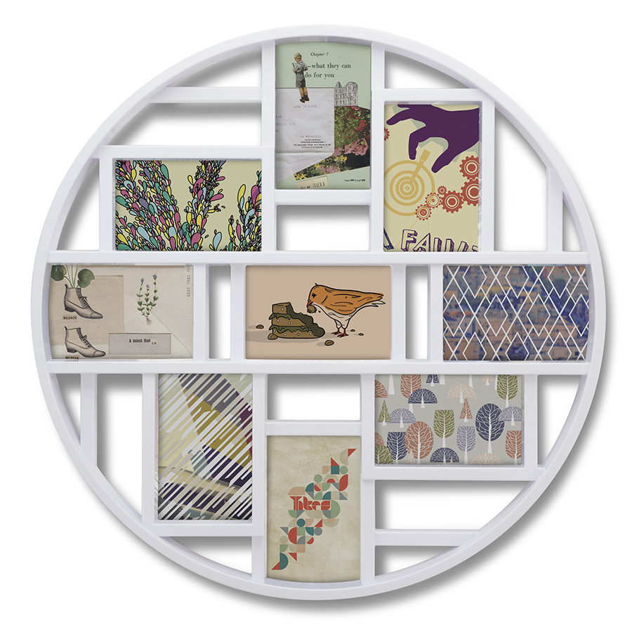 

Umbra Панно для фотографий Luna белое