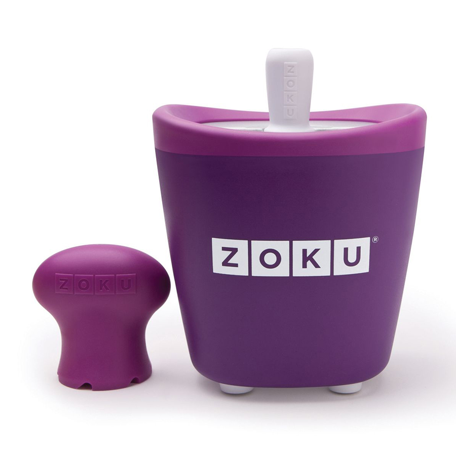 

Zoku Набор для приготовления мороженого Single Quick Pop Maker фиолетовый